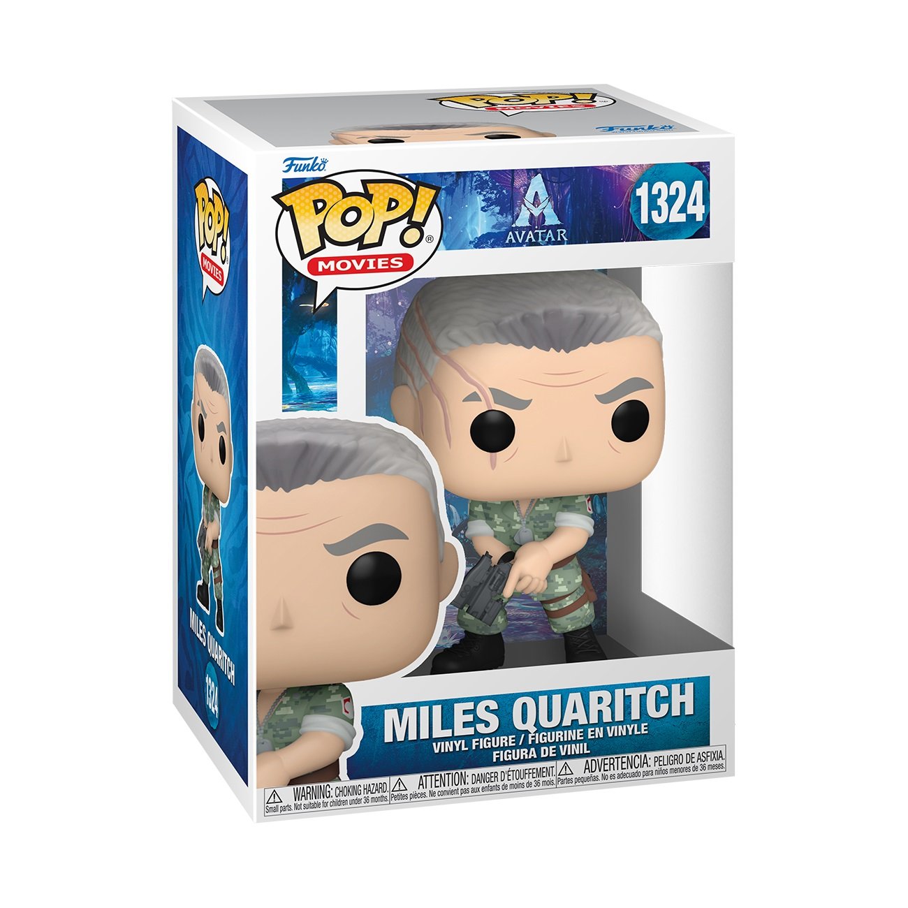 Funko Pop! Movies: Avatar - Miles Quaritch - flash vidéo