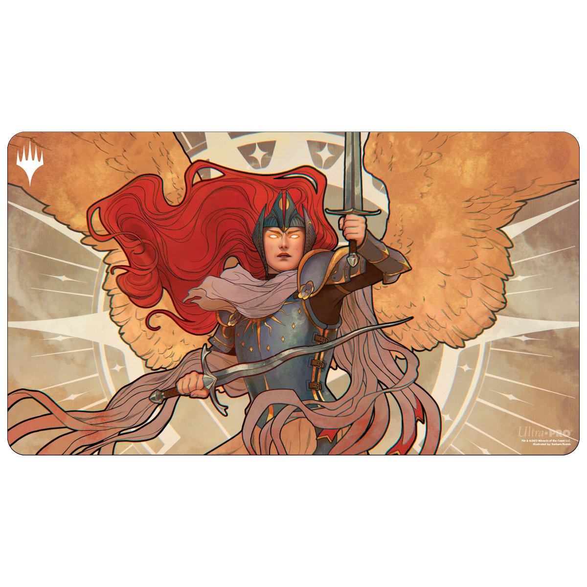 Ultra Pro - Magic: The Gathering - Murders at Karlov Manor - Tapis de jeu Aurelia (60 x 34 cm) - flash vidéo