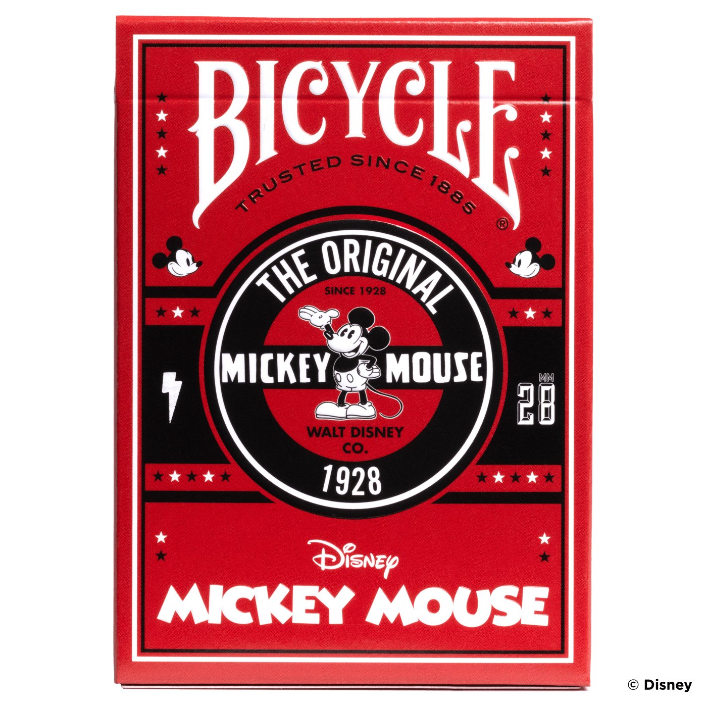 Bicycle - Carte de jeu Standard 56 pièce(s) Classic Mickey Mouse - flash vidéo