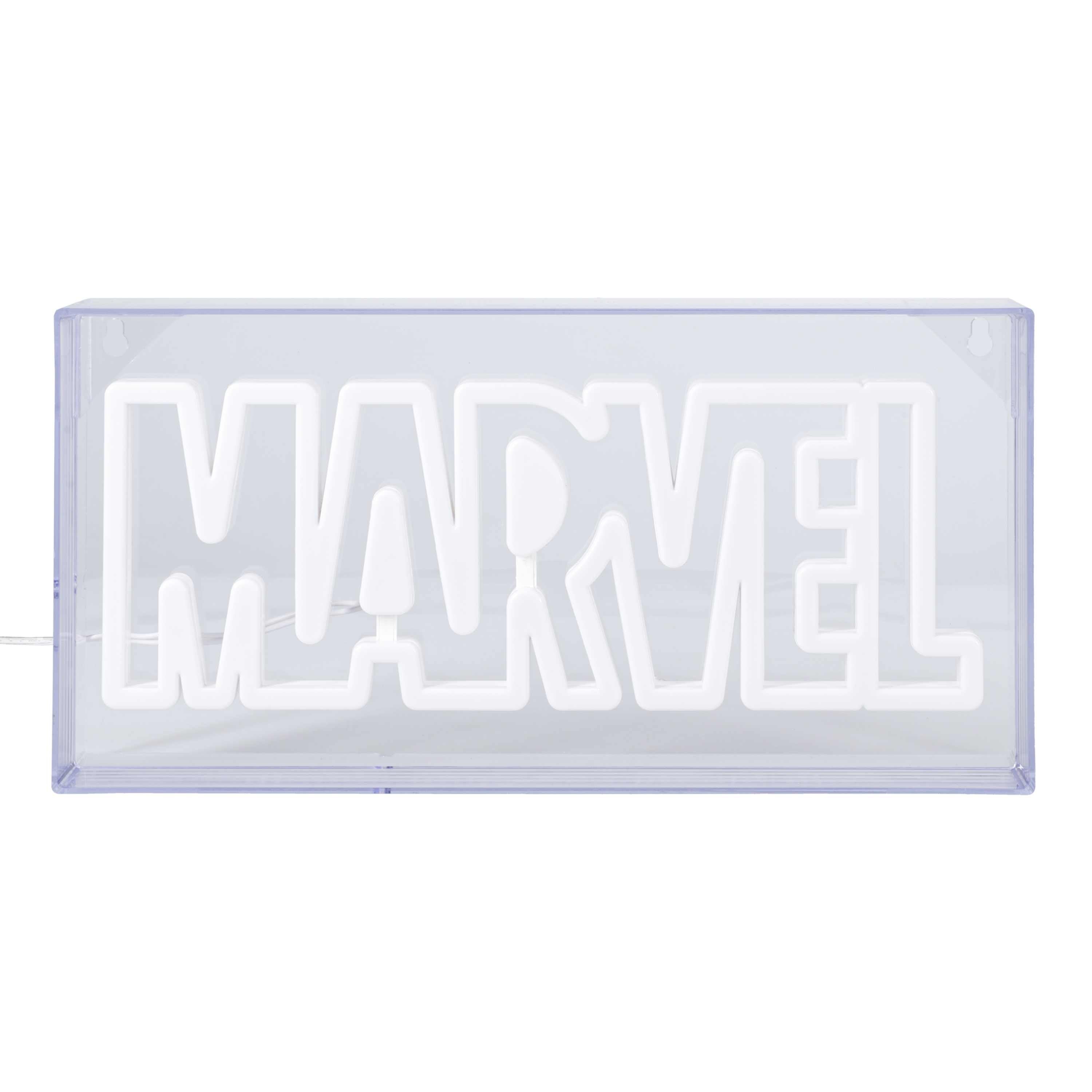 Marvel - Lampe Logo Marvel Neon LED - flash vidéo