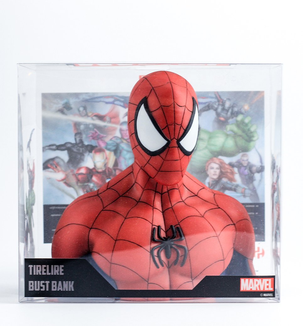 Marvel - Buste Tirelire Spider-Man Deluxe - flash vidéo