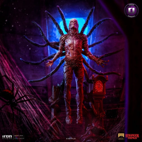 Iron Studios - Deluxe Arts Scale 1/10 - Stranger Things - Vecna Statue 37cm - flash vidéo