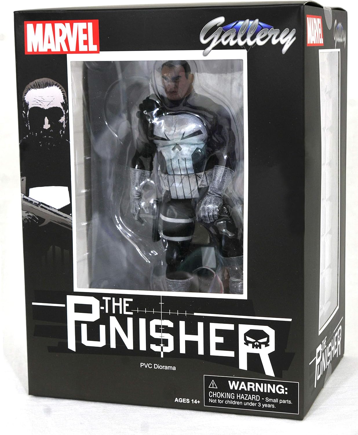 Diamond Select Toys - Marvel Gallery - The Punisher Statue 23cm - flash vidéo