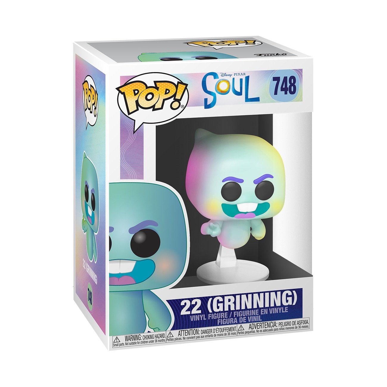 Funko Pop! Disney: Soul - Grinning 22 ENG Merchandising - flash vidéo