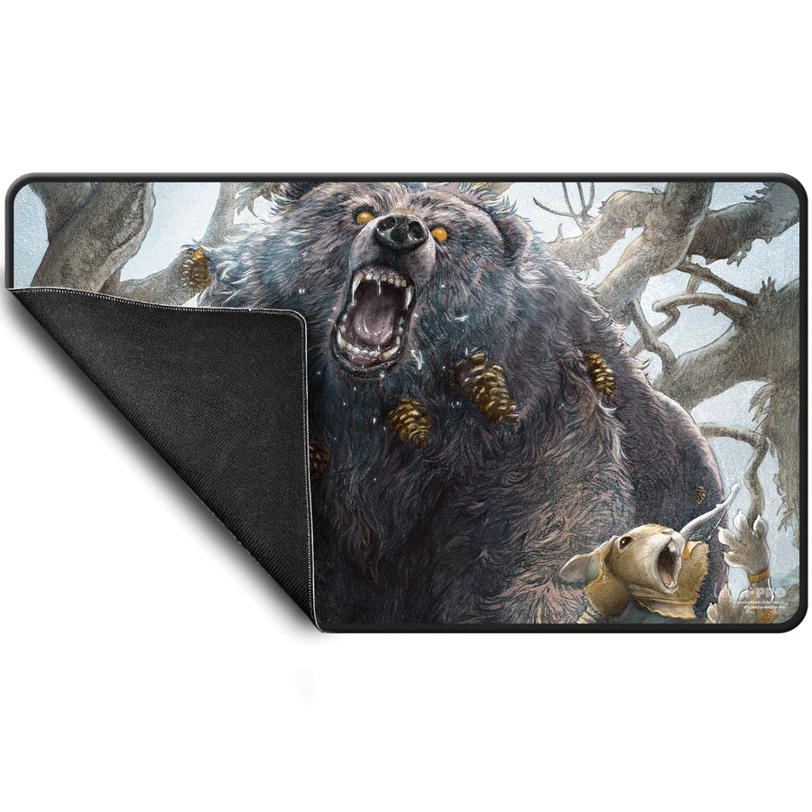 Ultra Pro - Magic: The Gathering - Bloomburrow - Tapis de jeu Lumra, le souffleur des bois noir (60 x 34 cm) - flash vidéo