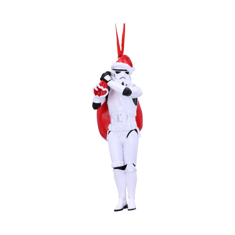 Star Wars - Ornement à suspendre Stormtrooper Santa Sack 13cm - flash vidéo