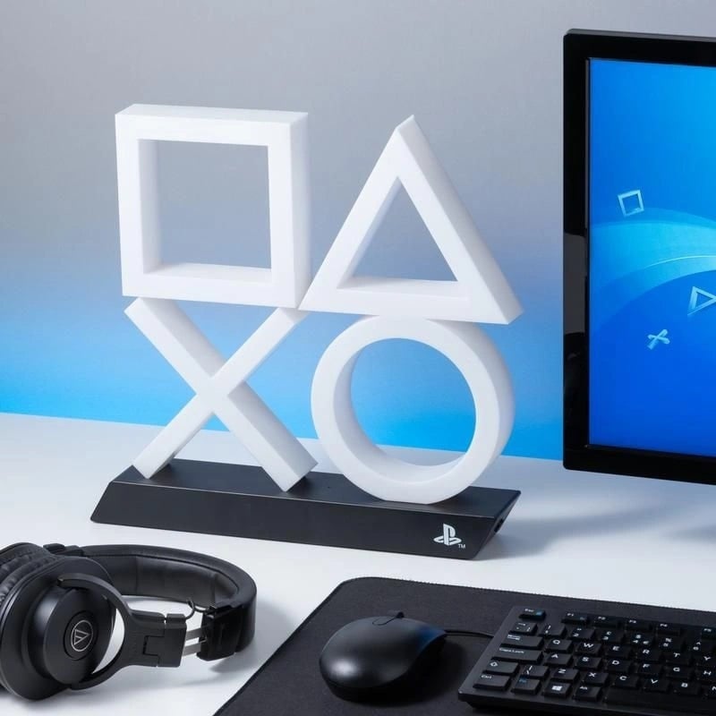 PlayStation - Lampe XL Icônes de PlayStation 5 - flash vidéo