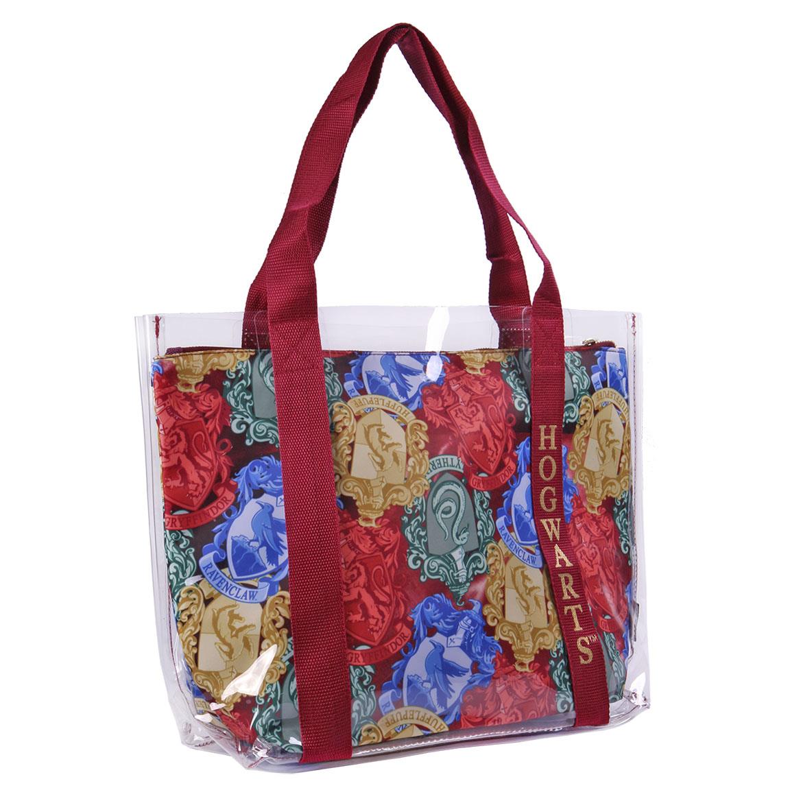 Harry Potter - Sac à bandoulière transparent Poudlard - flash vidéo