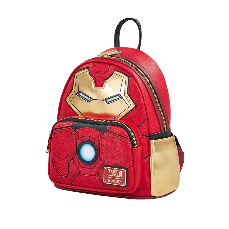 Loungefly: Marvel - Iron Man - Hulkbuster Mini Backpack - flash vidéo