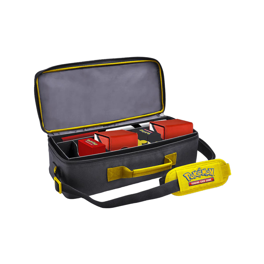 Ultra Pro - Pokémon JCC - Deck Box - Valise - Pikachu Deluxe Gaming Trove - flash vidéo