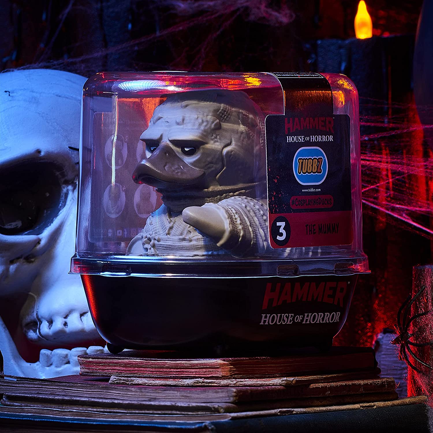 Hammer: House of Horror - Canard de bain à collectionner TUBBZ Momie - flash vidéo