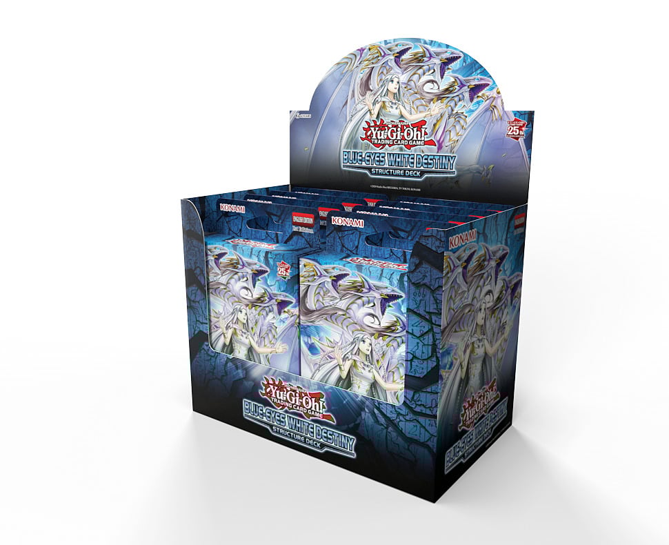 Yu-Gi-Oh! TCG - Blue-Eyes White Destiny Structure Deck Display (8 Decks) - flash vidéo