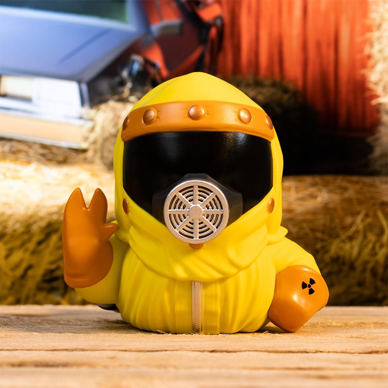 TUBBZ Canard de bain - Retour vers le Futur - Marty Costume Anti-Radiation - flash vidéo