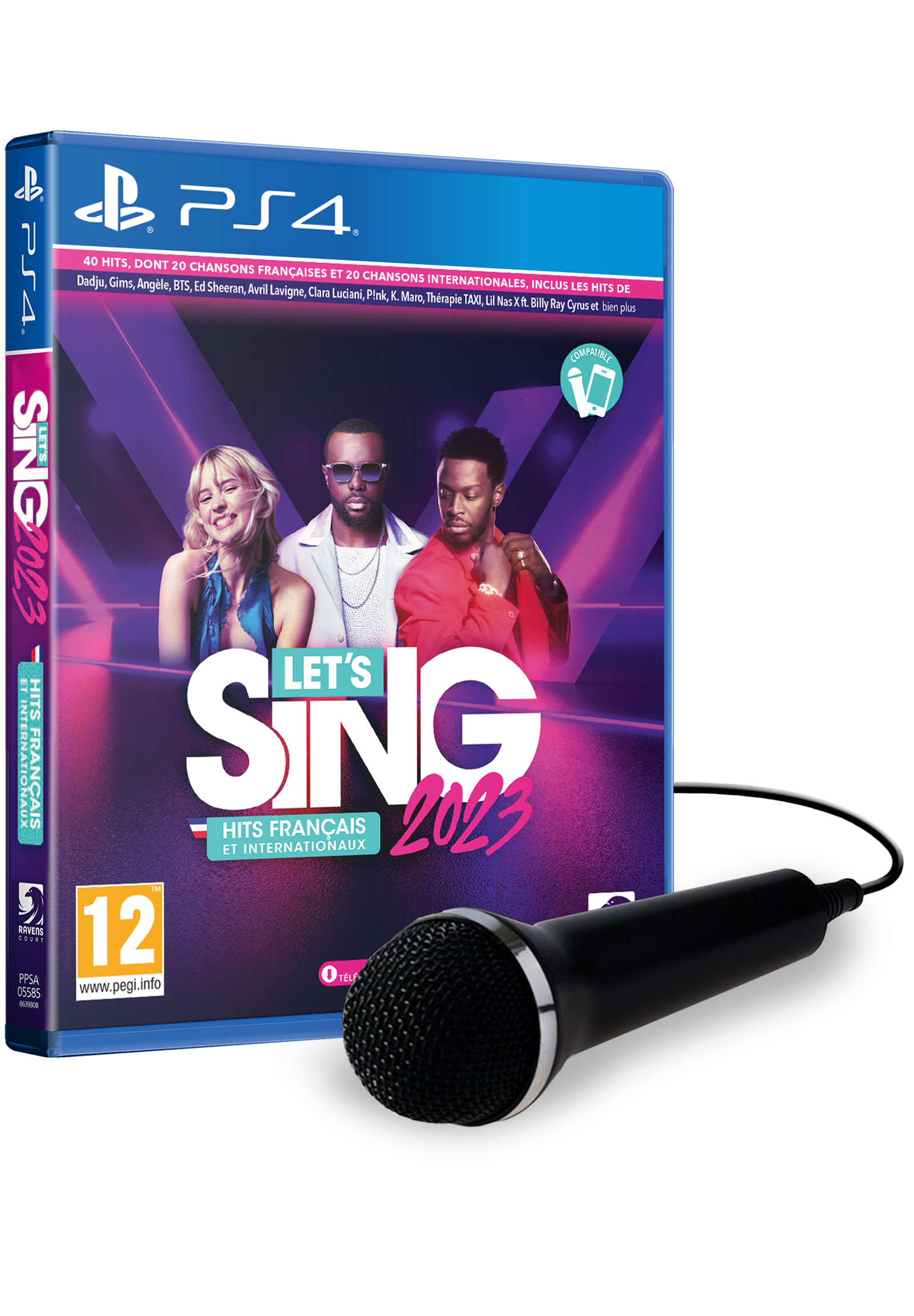Let's Sing 2023 - Hit français et internationaux + 1 Microphone - flash vidéo