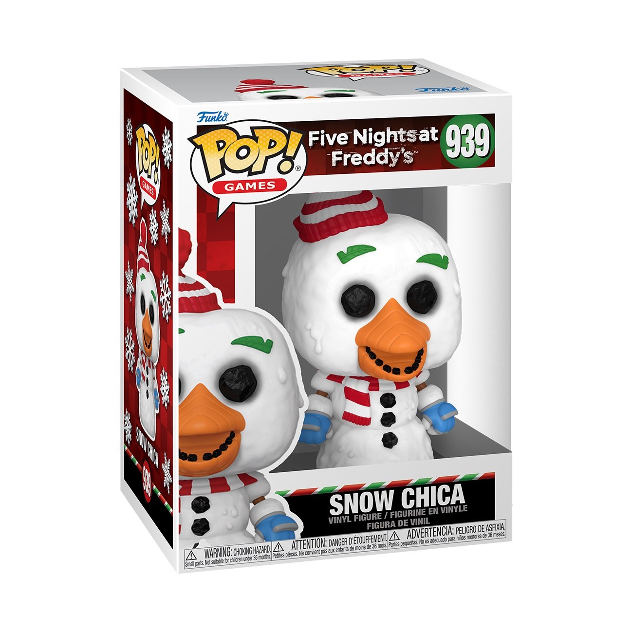 Funko Pop! Games: Five Nights at Freddy's - Snow Chica - flash vidéo
