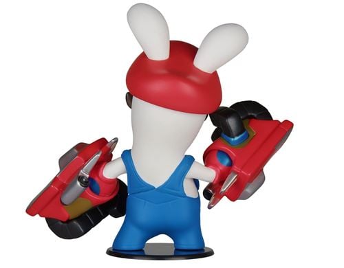 Mario + The Lapins Crétins Sparks of Hope - Figurine Lapin Mario 10cm - flash vidéo