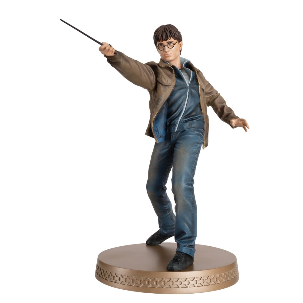 Harry Potter - Méga statue de Harry Potter en position de combat - flash vidéo