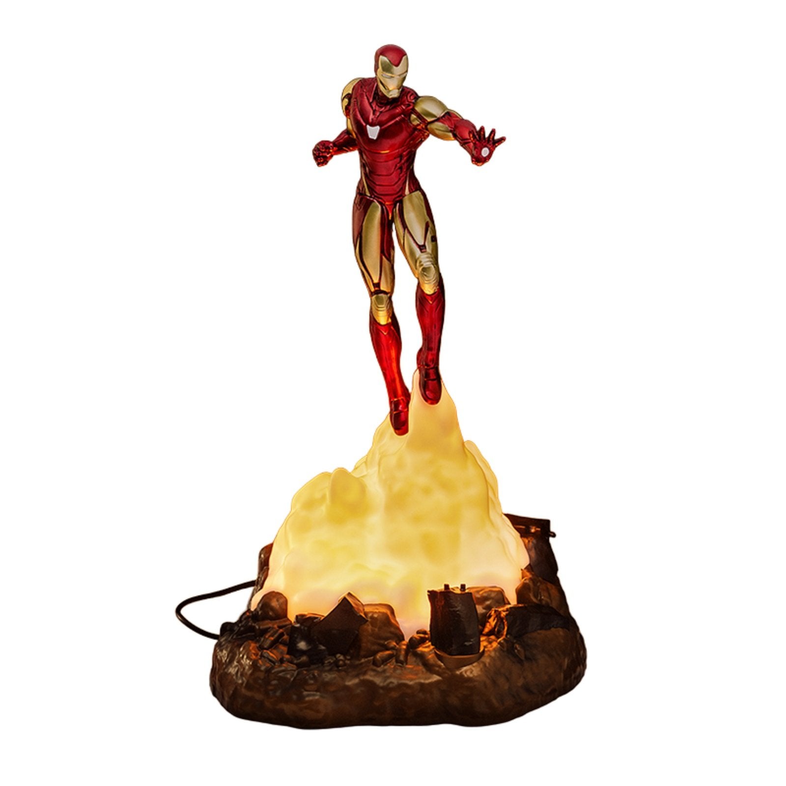 Marvel - Lampe Diorama Iron Man - flash vidéo
