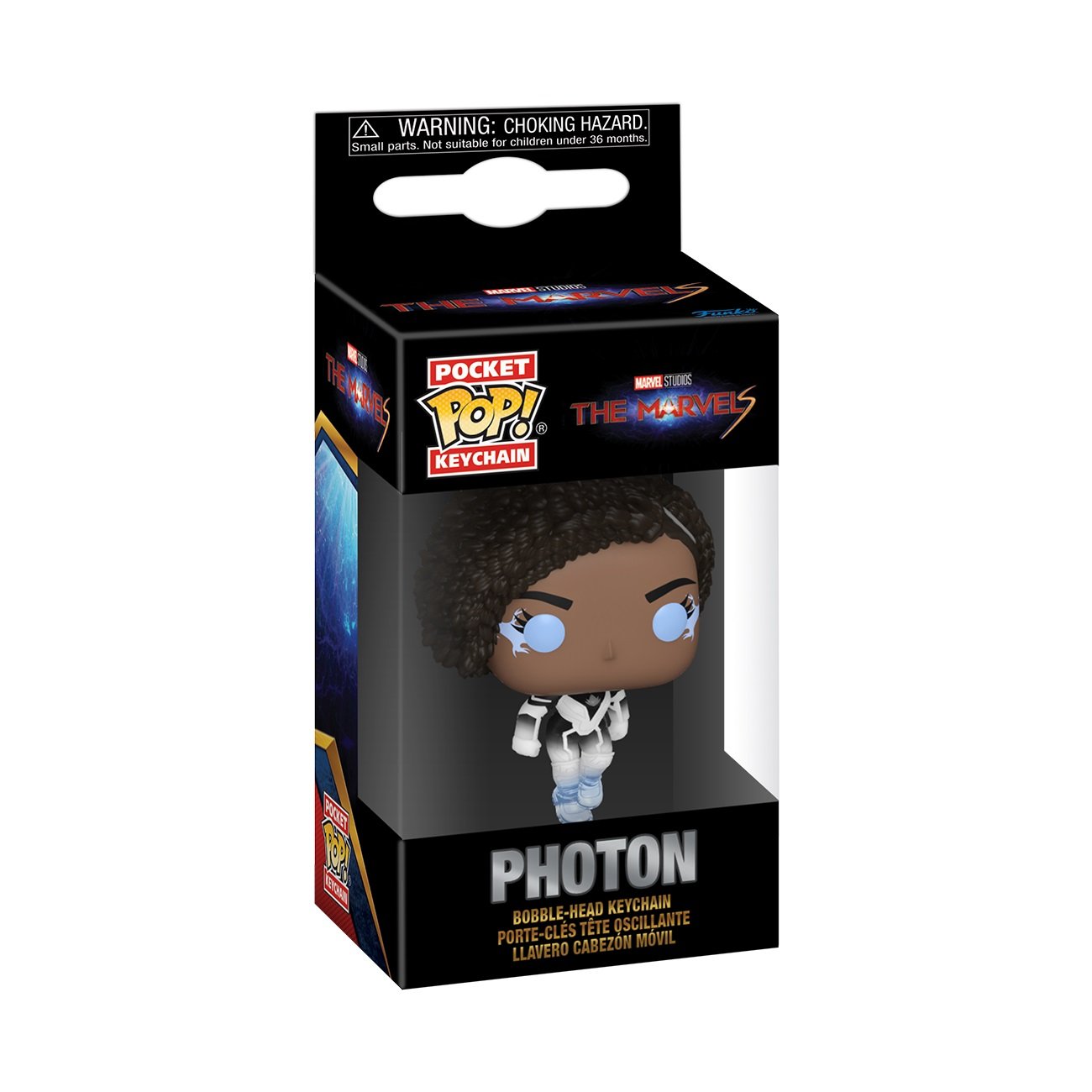 Funko Pocket Pop! Keychain: The Marvels - Photon - flash vidéo
