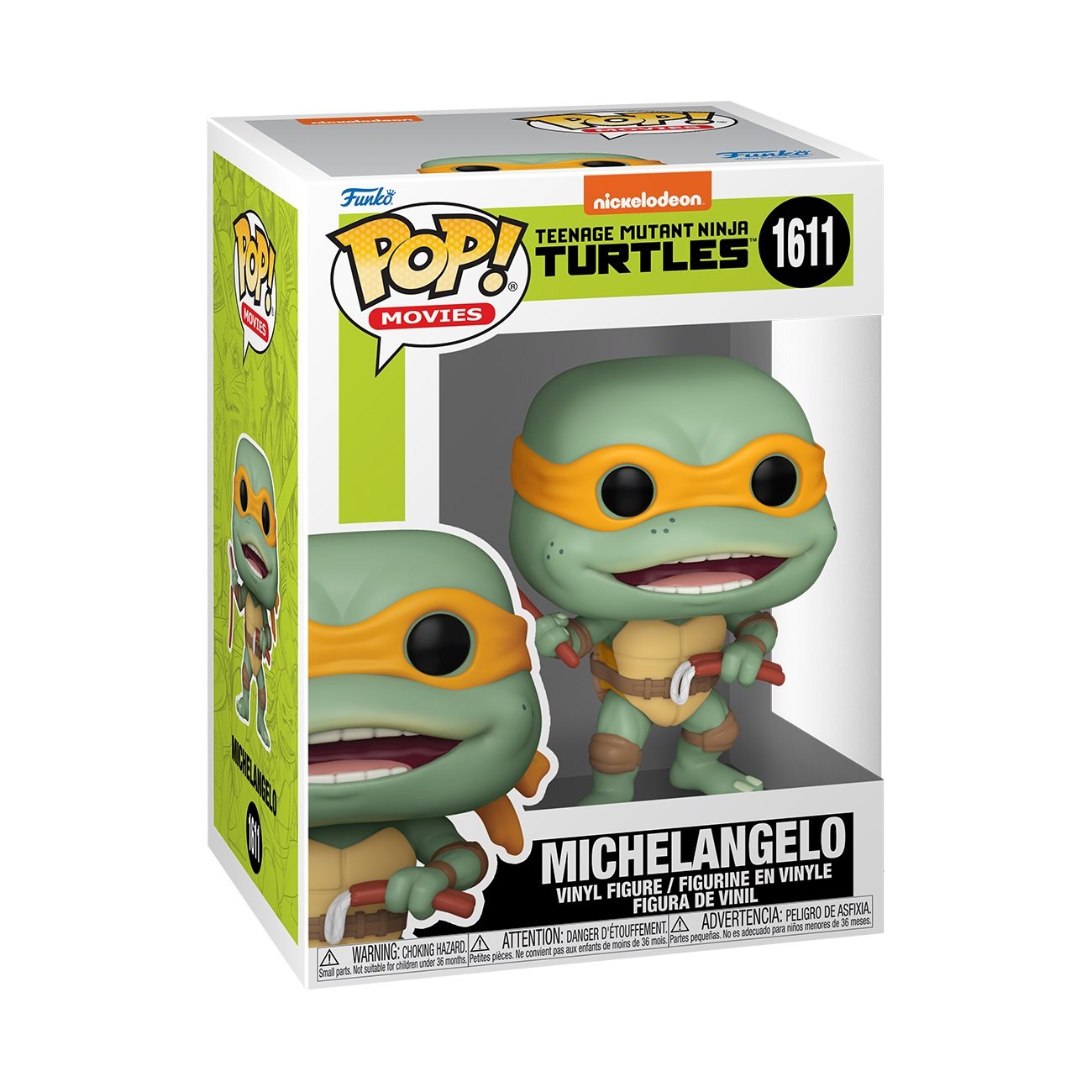 Funko Pop! Movies: Teenage Mutant Ninja Turtles - Michelangelo (Sausage Link Nunchucks) - flash vidéo