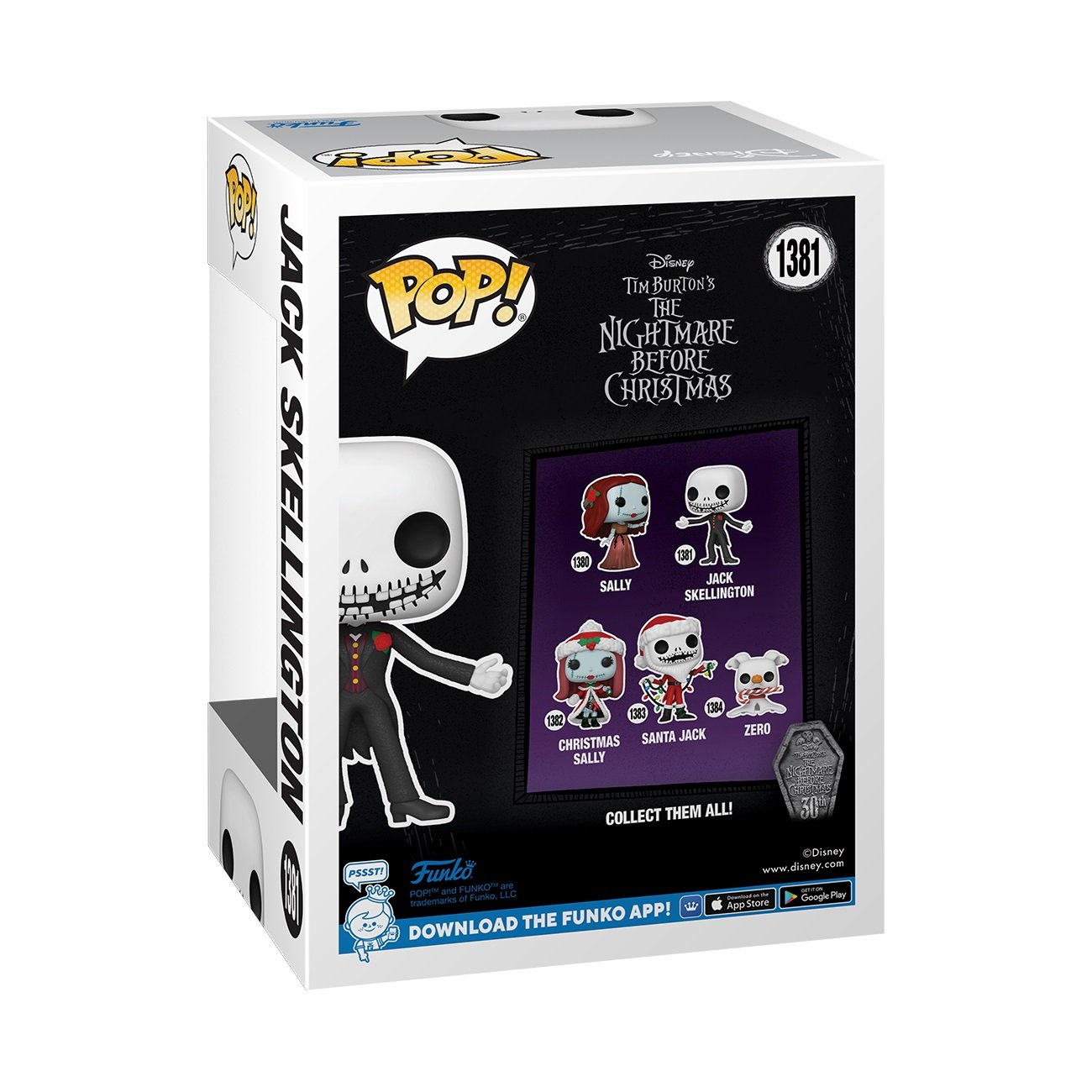Funko Pop! Disney: The Nightmare Before Christmas 30th Anniversary - Formal Jack - flash vidéo