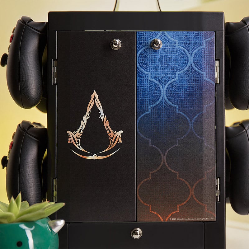 Numskull - Meuble de rangement inspiré d'Assassin's Creed pour gamer - flash vidéo