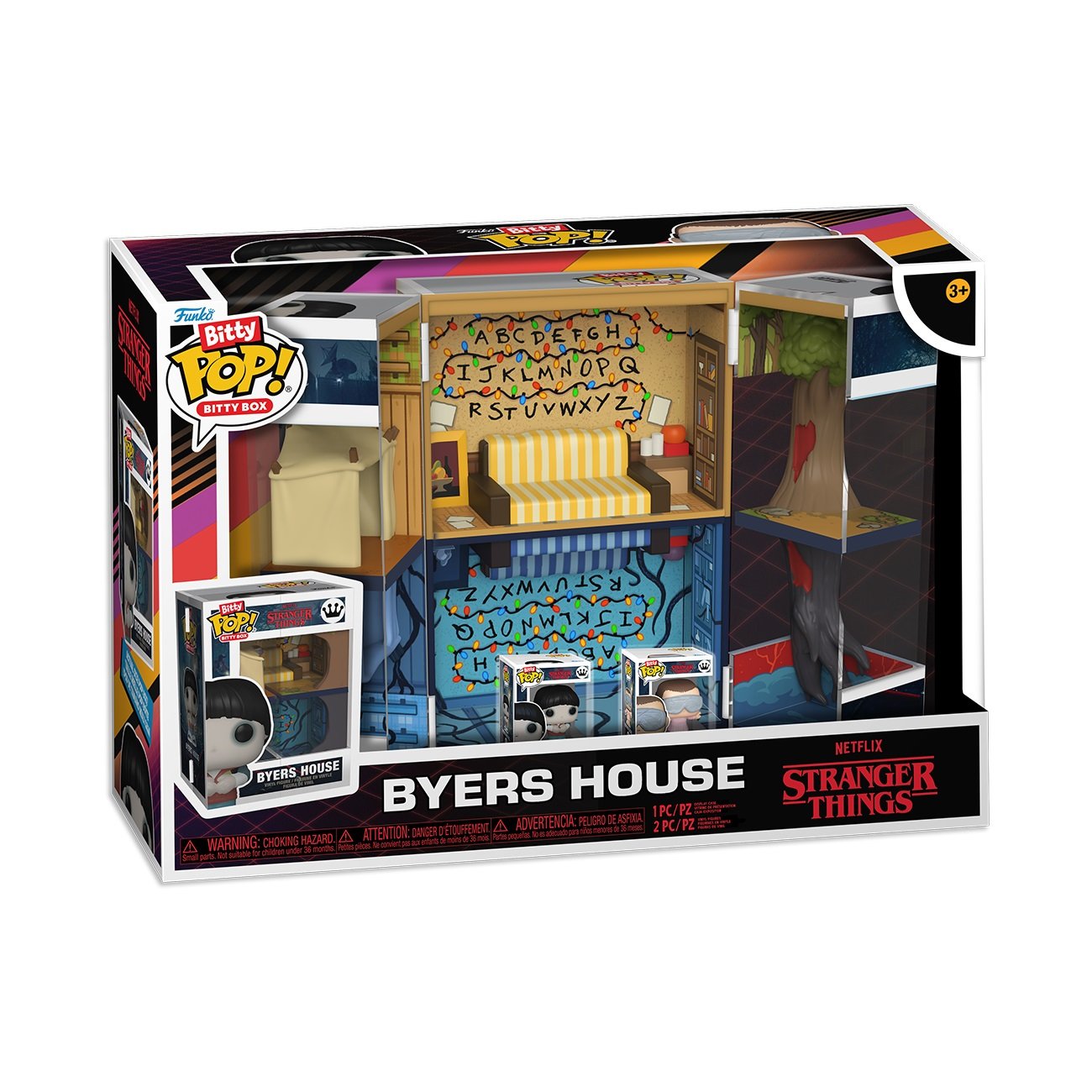 Funko Bitty Pop! Boxes: Stranger Things - Byers House - flash vidéo