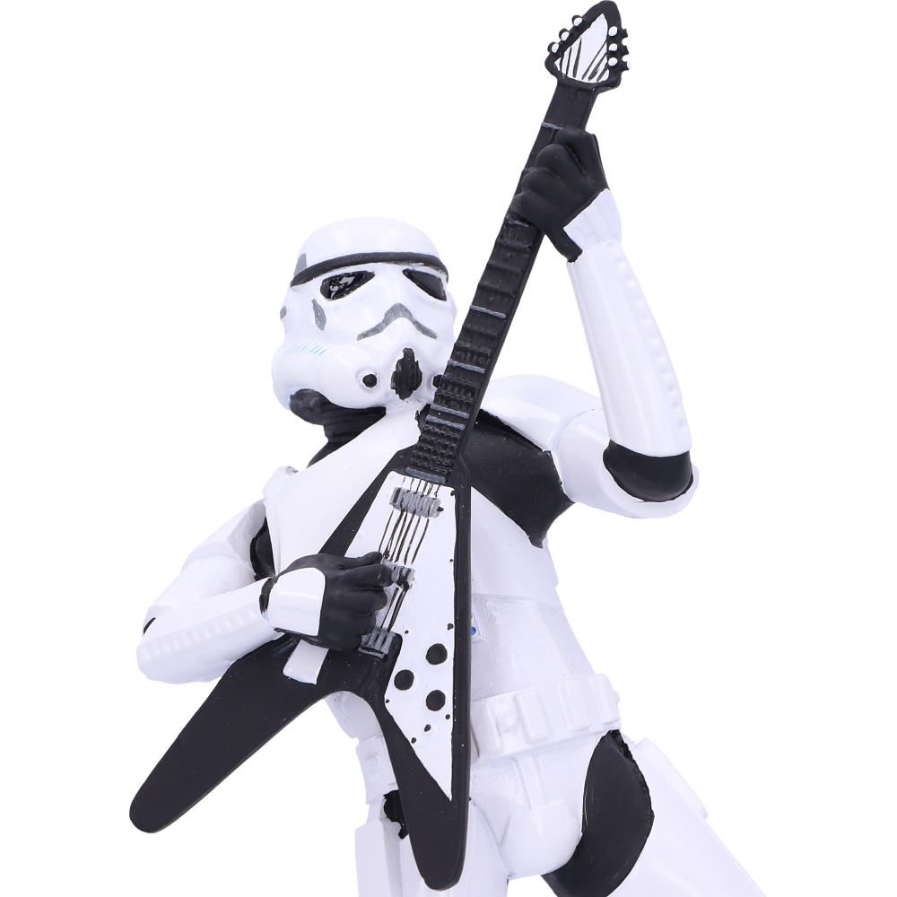 Star Wars - Stormtrooper "Rock On" Figurine 18cm - flash vidéo