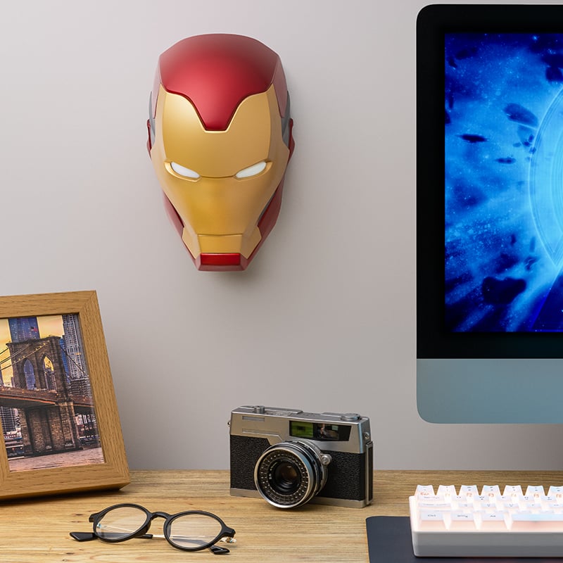Marvel - Lampe Casque Iron Man - flash vidéo