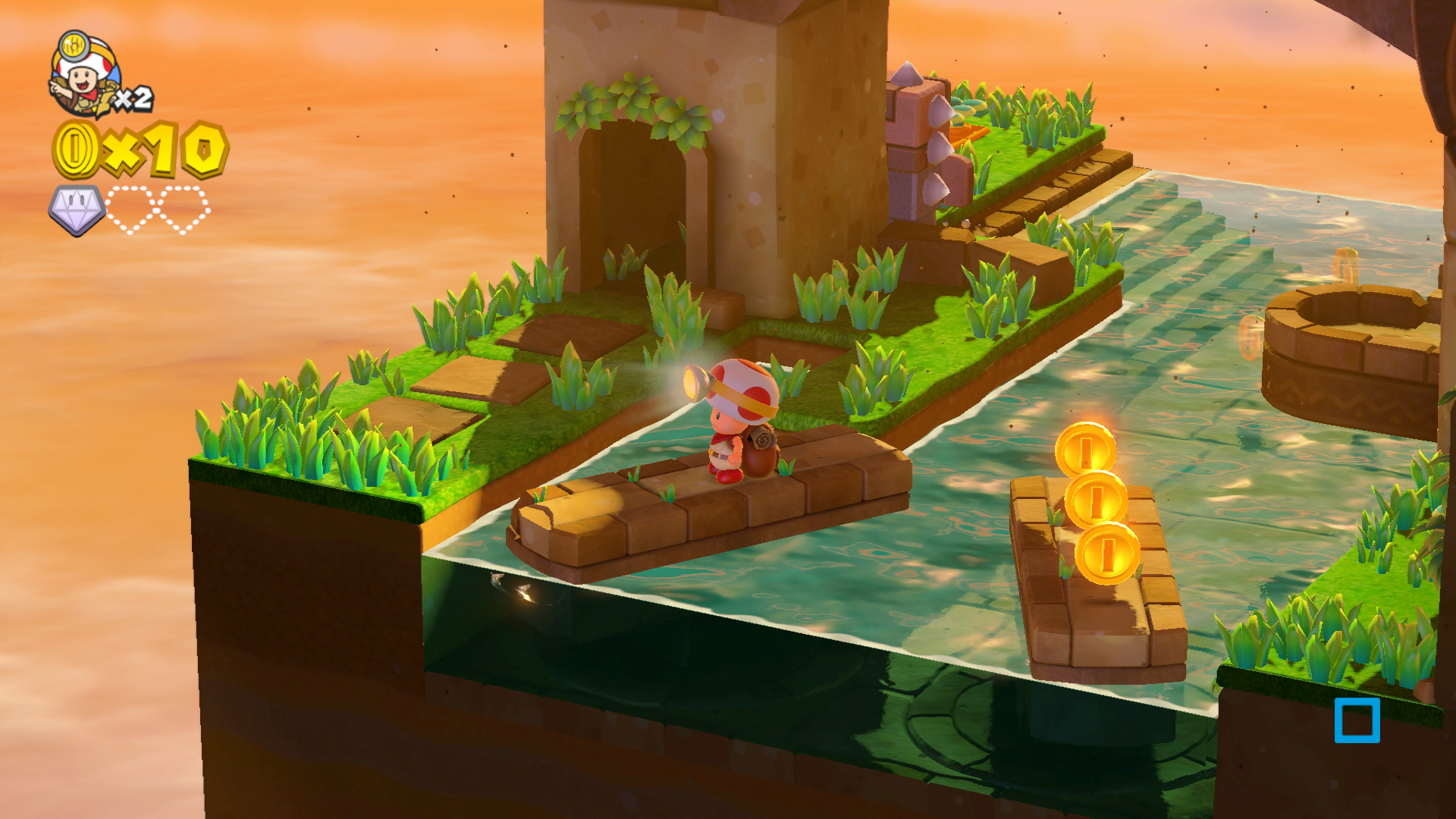 Captain Toad : Treasure Tracker - flash vidéo