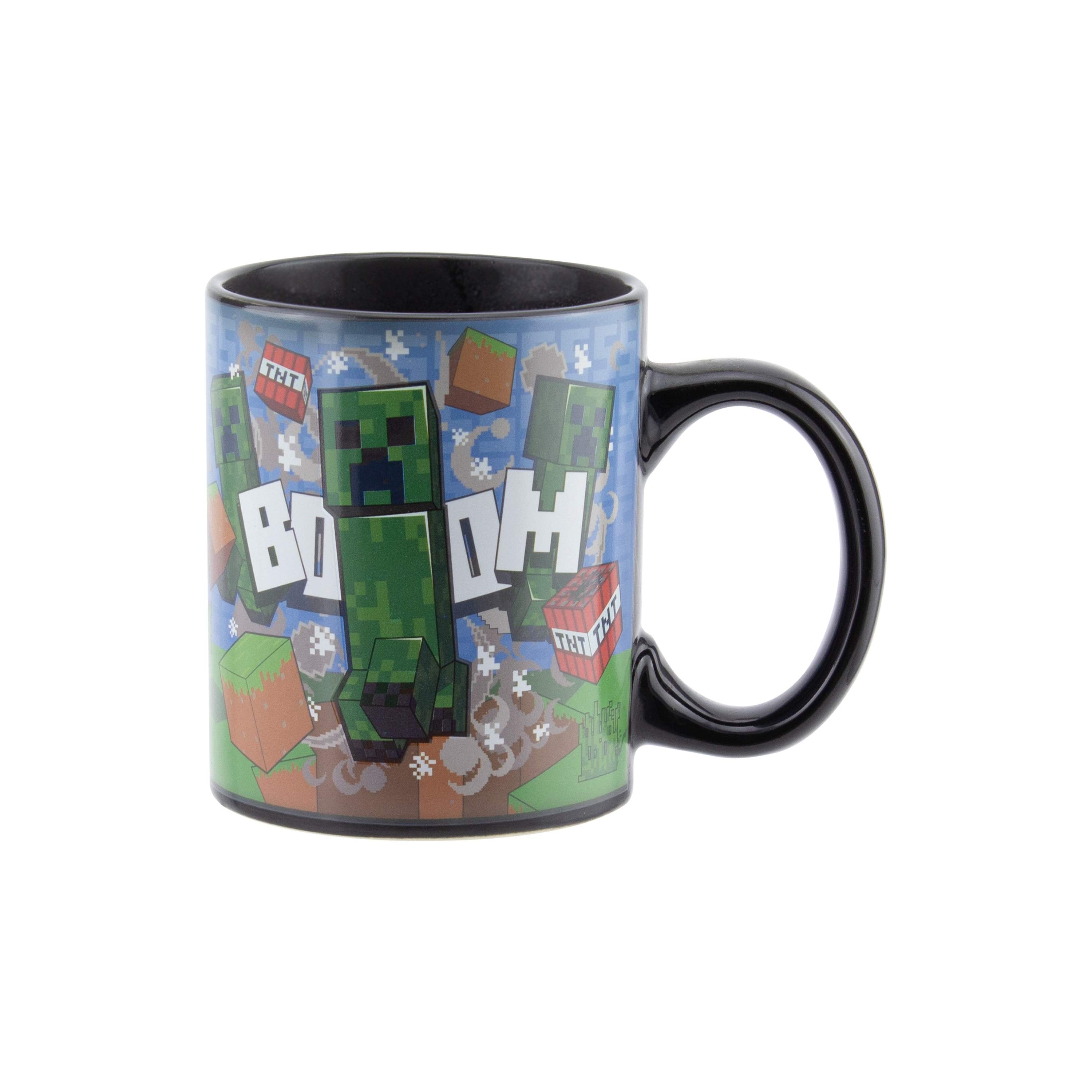 Minecraft - Mug thermoréactif Creeper 300ml - flash vidéo