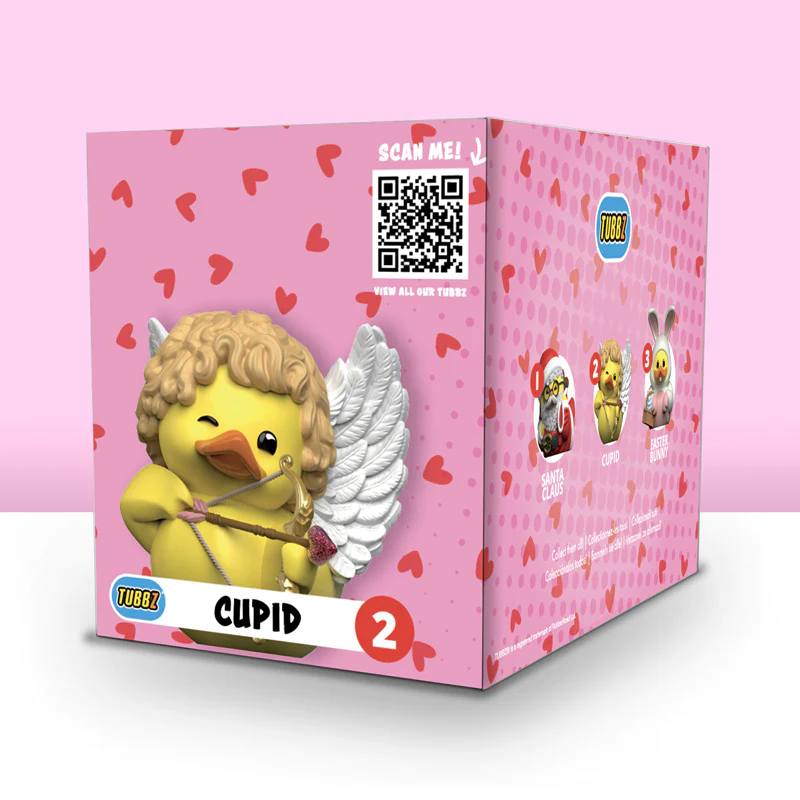 Best of TUBBZ Boîte Canard de bain - Saint-Valentin - Cupidon - flash vidéo