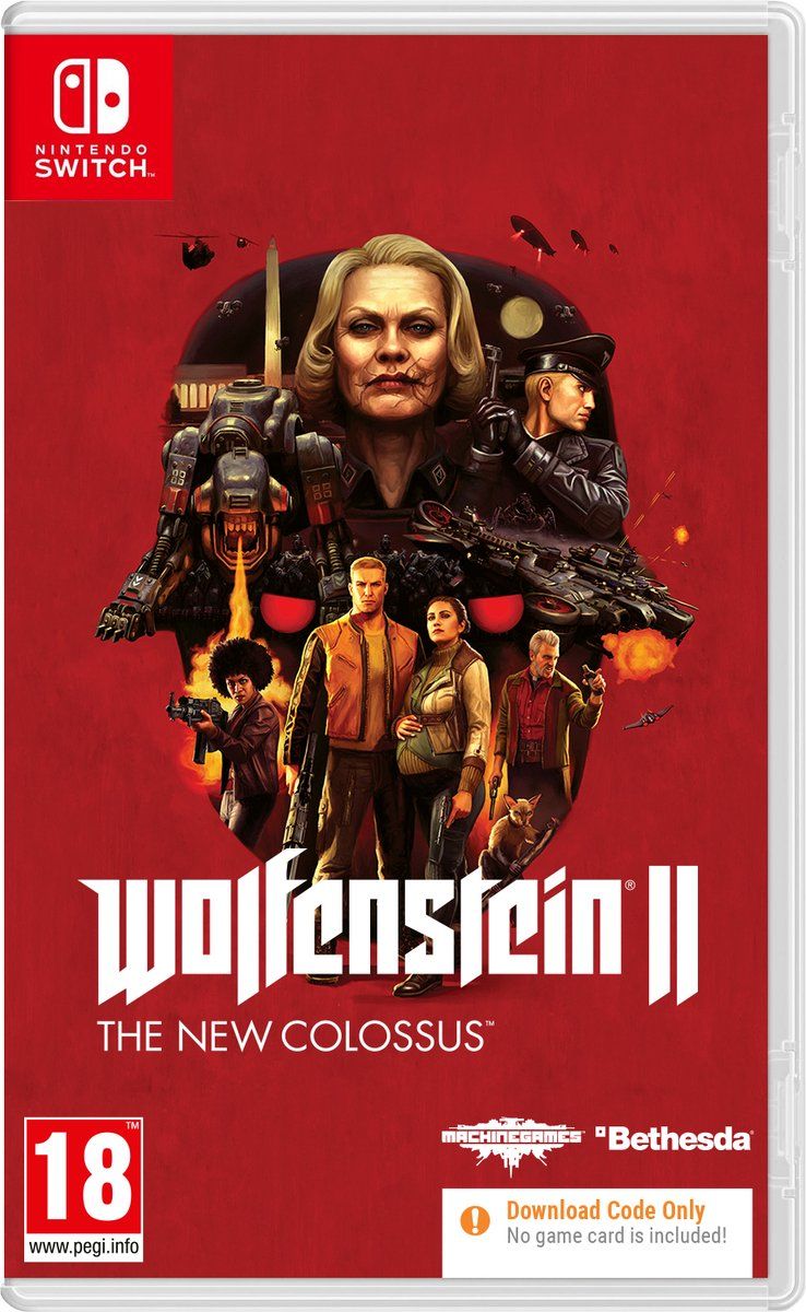 Wolfenstein 2 : The New Colossus (Code-in-a-box) - flash vidéo