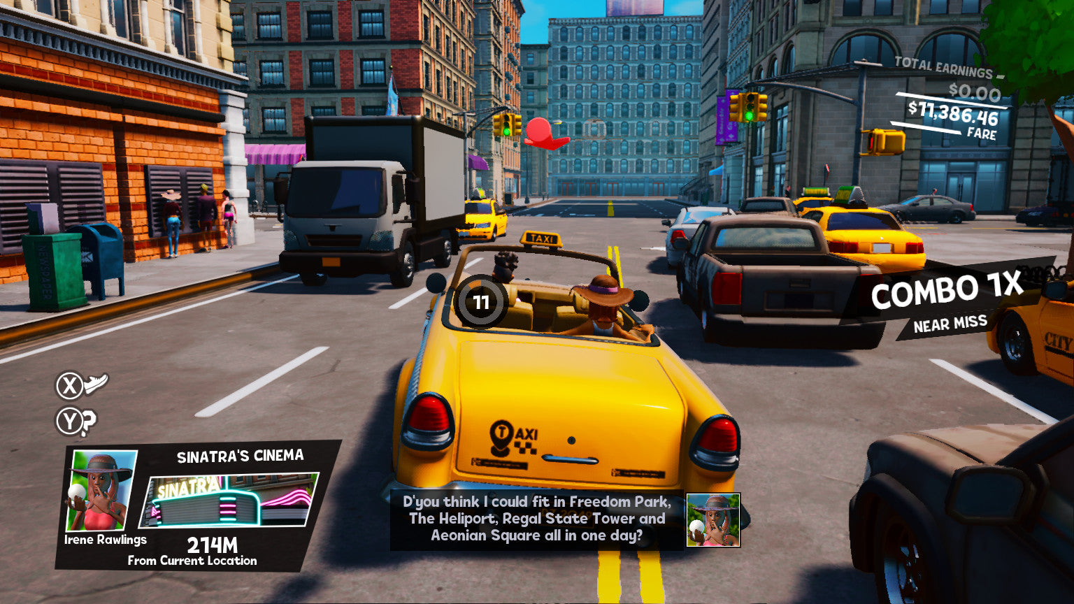 Taxi Chaos - flash vidéo