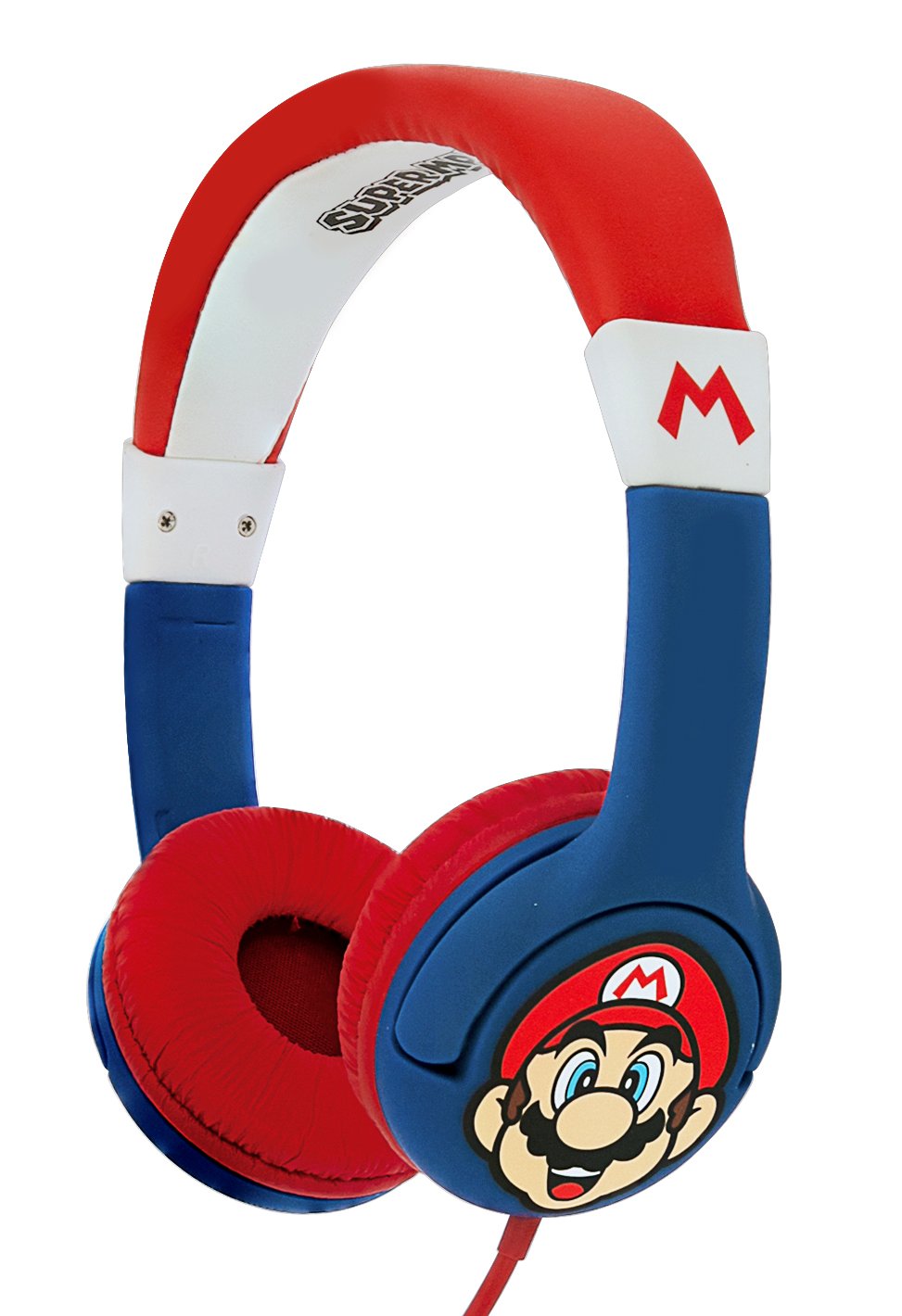 Super Mario - Casque audio Mario pour enfants - flash vidéo