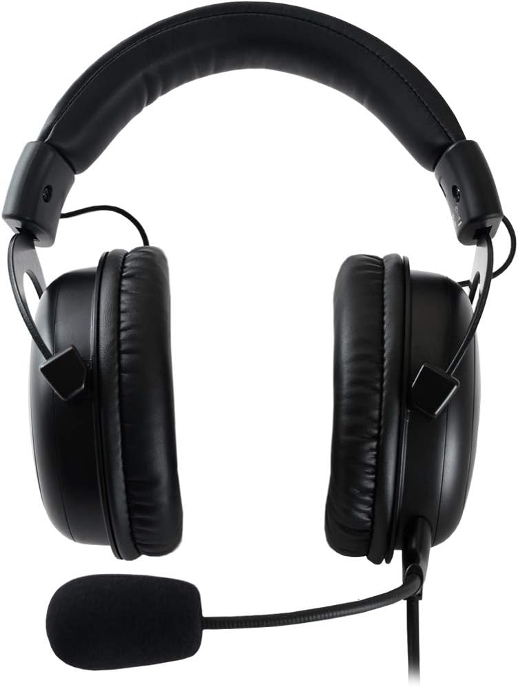 QPAD - QH-95 High End Stereo and 7.1 USB Gaming Headset, Closed Ear, Noise Cancelling detachable Microphone, Multiplatform - flash vidéo