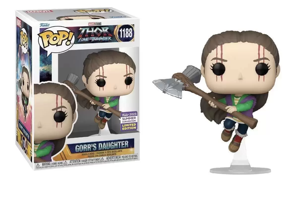 Funko Pop! Marvel: Thor: Love and Thunder - Gorr's Daughter - Funko Convention Limited Edition - flash vidéo