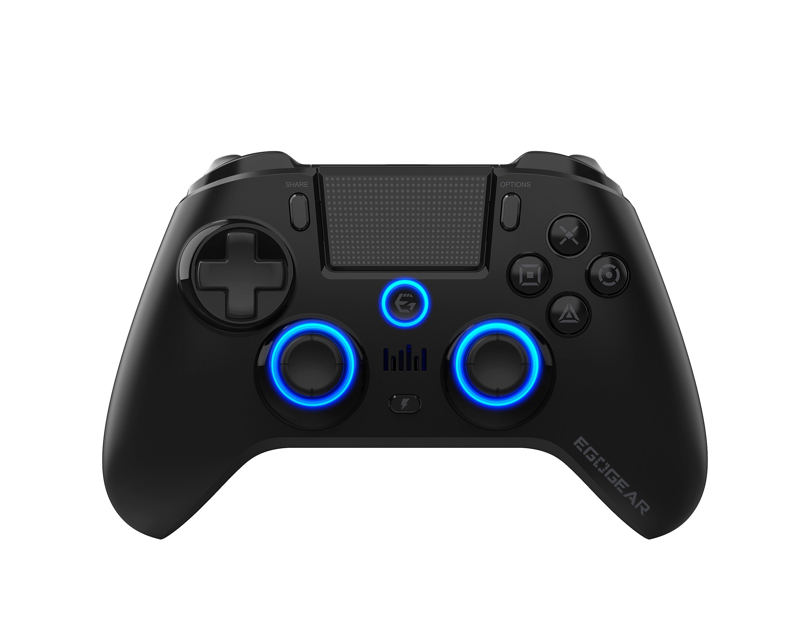 EgoGear - Manette sans fil Bluetooth SC15 Noire pour PS4, PS3 et PC - flash vidéo