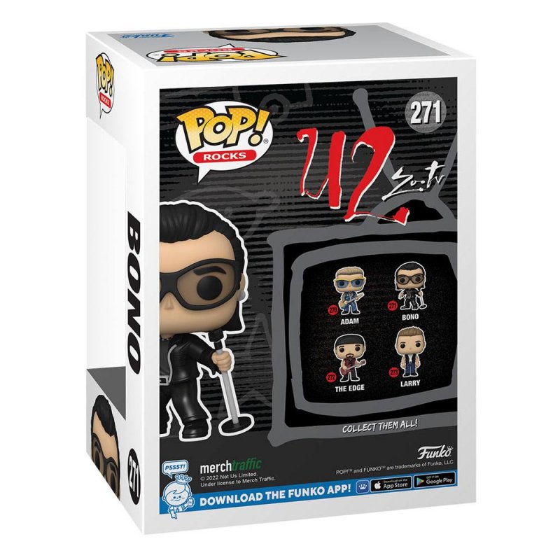 Funko Pop! Rocks: U2: ZooTV - Bono ENG Merchandising - flash vidéo
