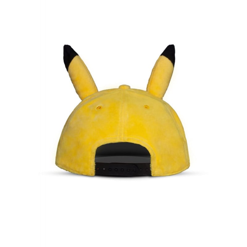 Pokémon - Casquette Snapback "Pikachu en Colère" - flash vidéo