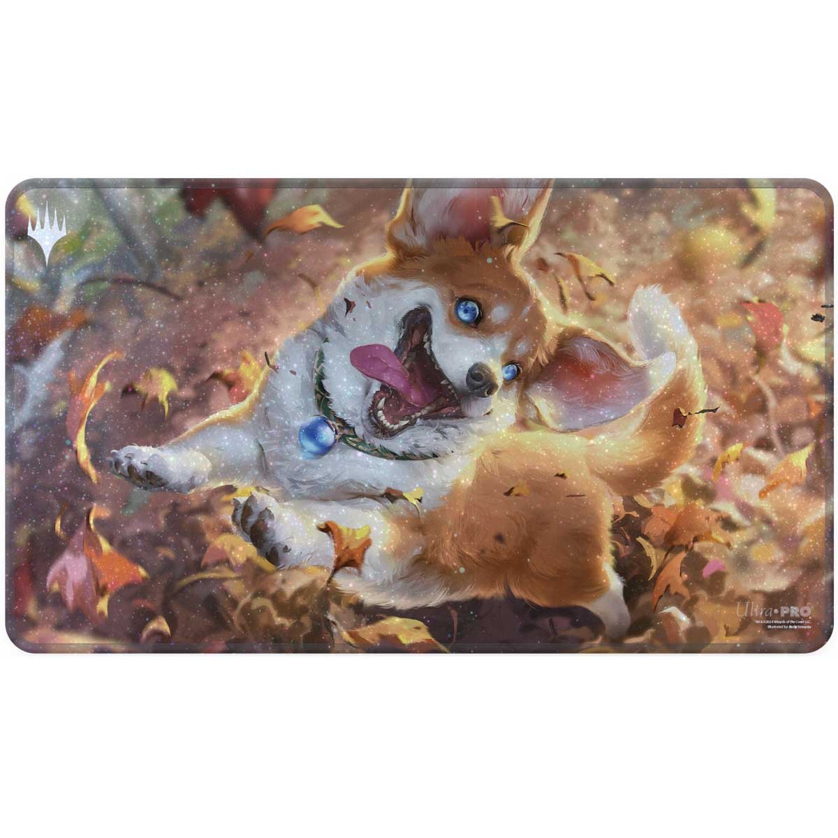 Ultra Pro - Magic: The Gathering - Modern Horizons 3 - Tapis de jeu Holofoil Phelia, berger exubérant (60 x 34 cm) - flash vidéo