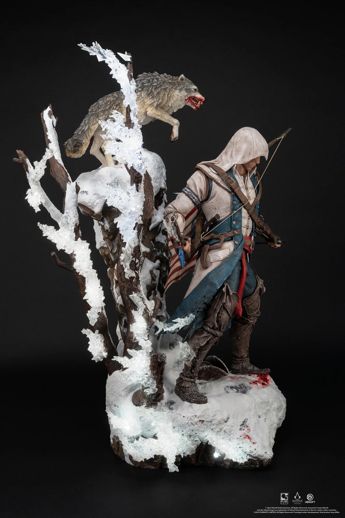PureArts - 1:4 Scale Statues - Assassin's Creed - Animus Connor Statue 65cm - flash vidéo