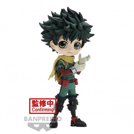 My Hero Academia Q Posket - Izuku Midoriya II - Statue 14cm - flash vidéo