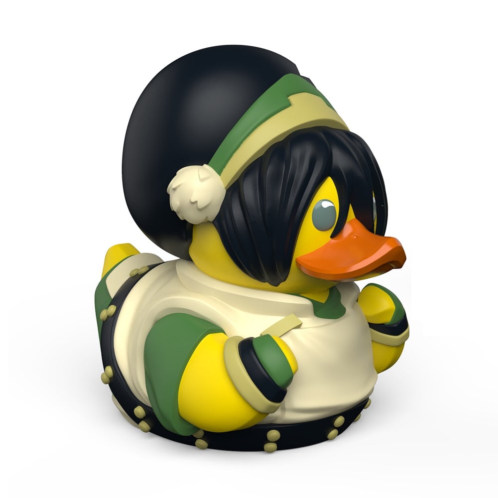 Numskull - TUBBZ Canard de bain - Avatar, le dernier maître de l'air - Toph Beifong (Première Édition) - 9cm - flash vidéo