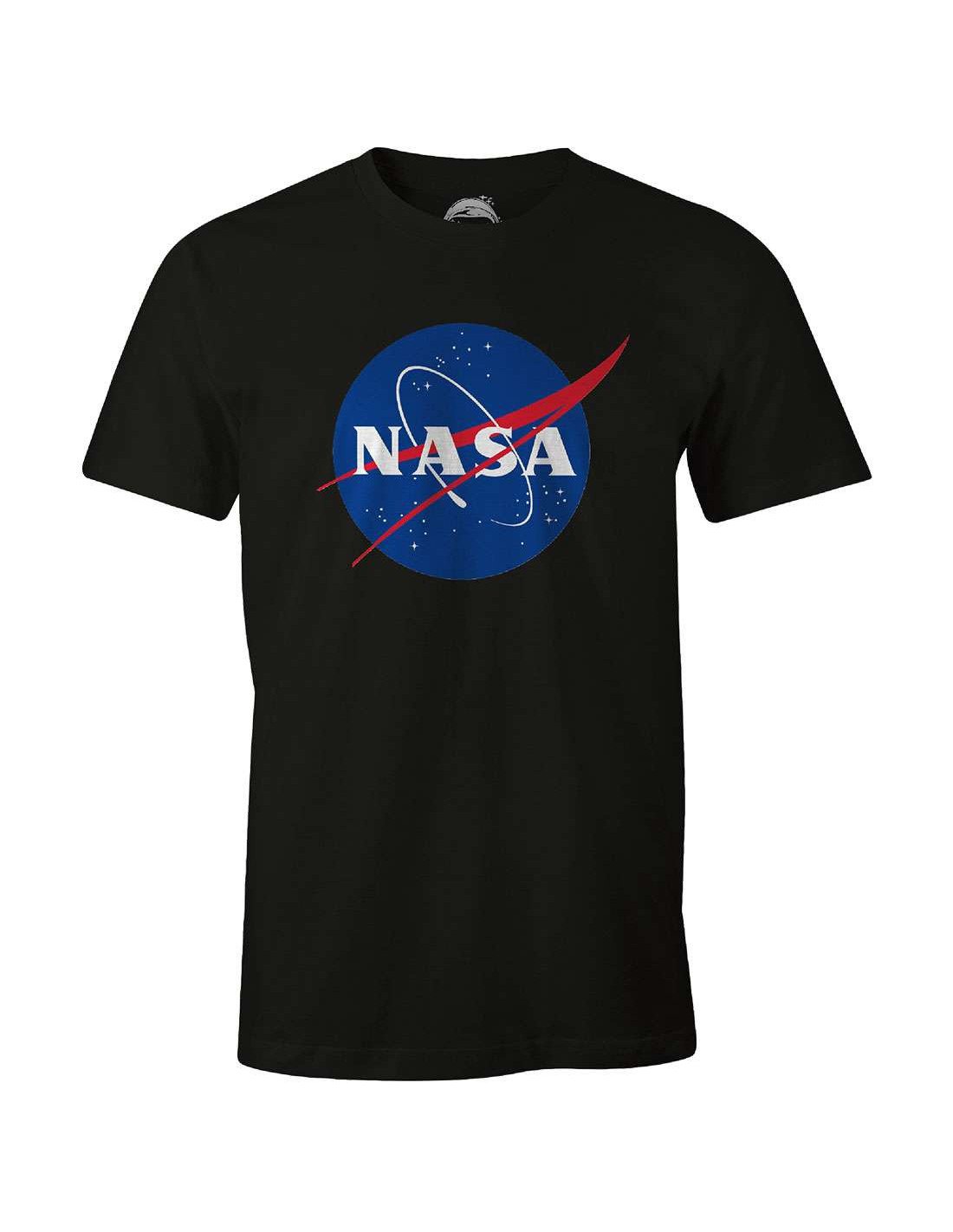 NASA Logo Black T-Shirt XL - flash vidéo