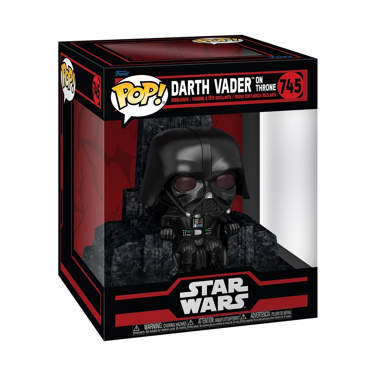 Funko Pop! Deluxe: Star Wars Dark Side - Darth Vader on Throne - flash vidéo