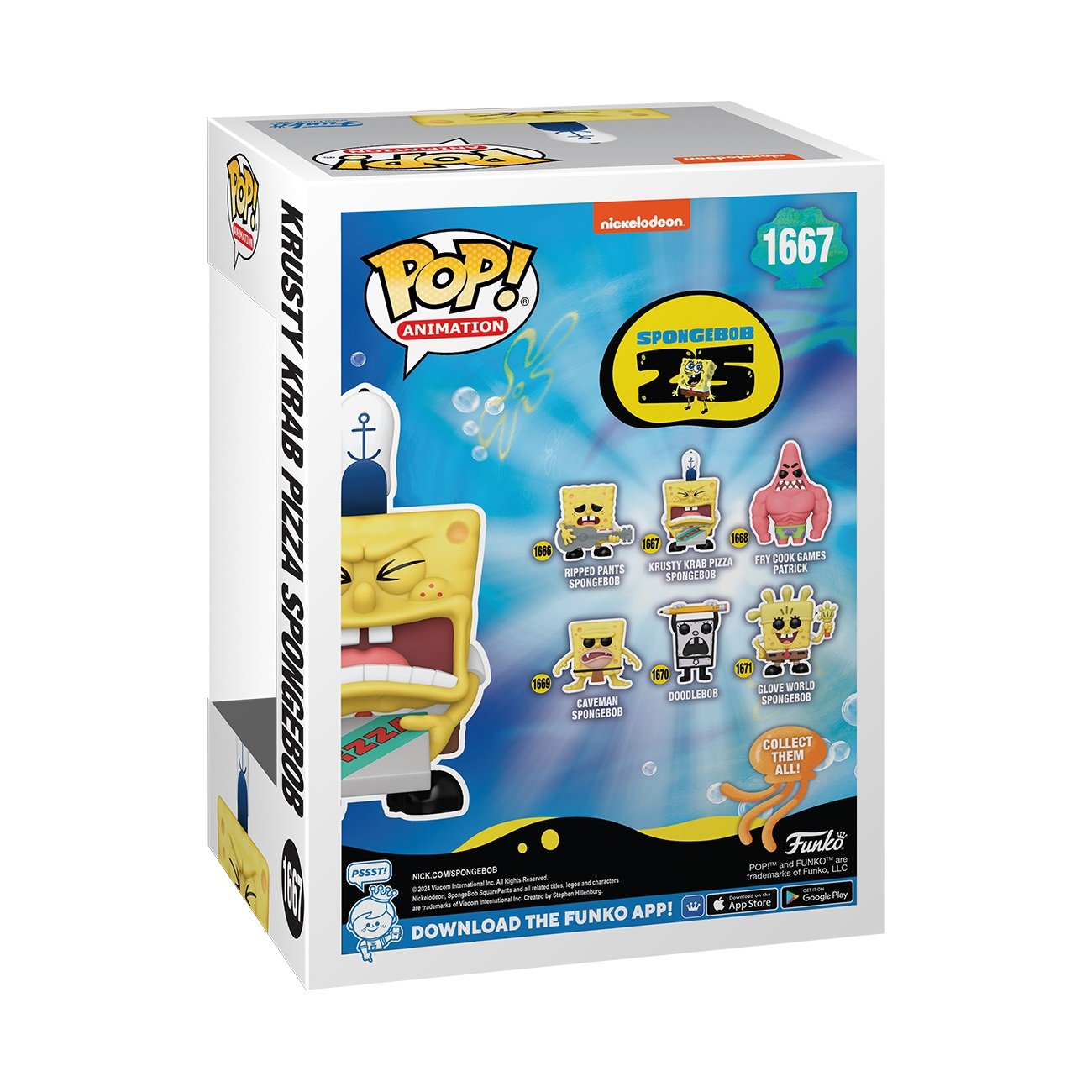 Funko Pop! TV: SpongeBob SquarePants 25th Anniversary - SpongeBob (with Pizza) - flash vidéo