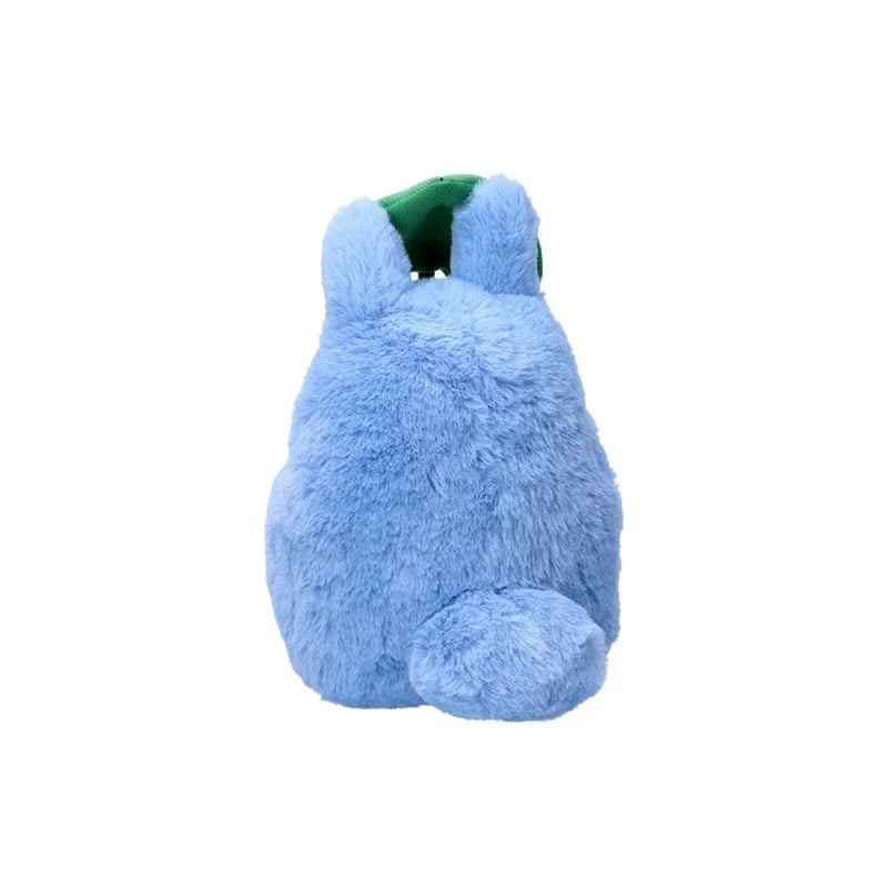 Ghibli - Mon Voisin Totoro - Peluche Nakayoshi Totoro Medium avec feuille - flash vidéo