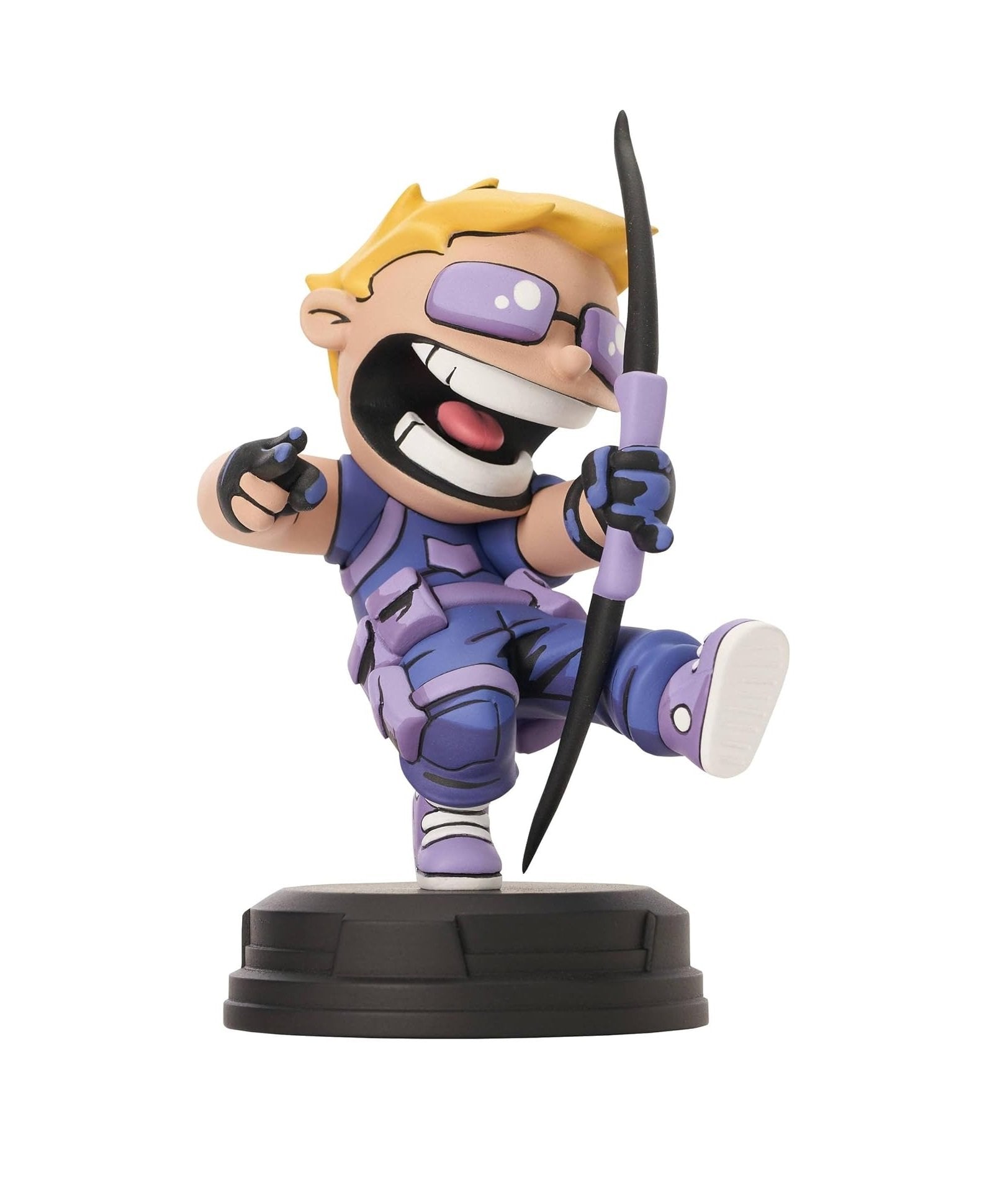 Diamond Select Toys - Marvel Animated Style - Hawkeye Statue 12cm - flash vidéo