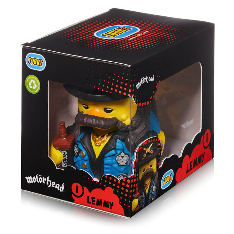 TUBBZ Canard de bain à collectionner - Motörhead - Lemmy (Édition standard) - flash vidéo